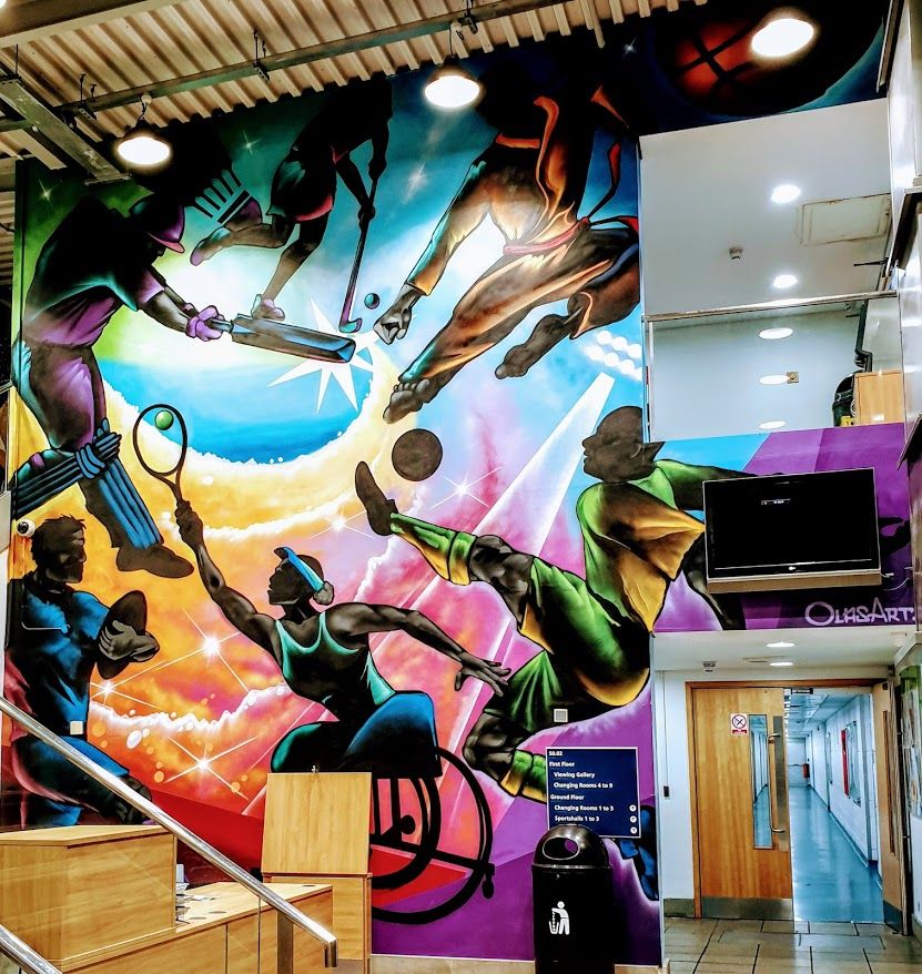 Murals for Sports Centres